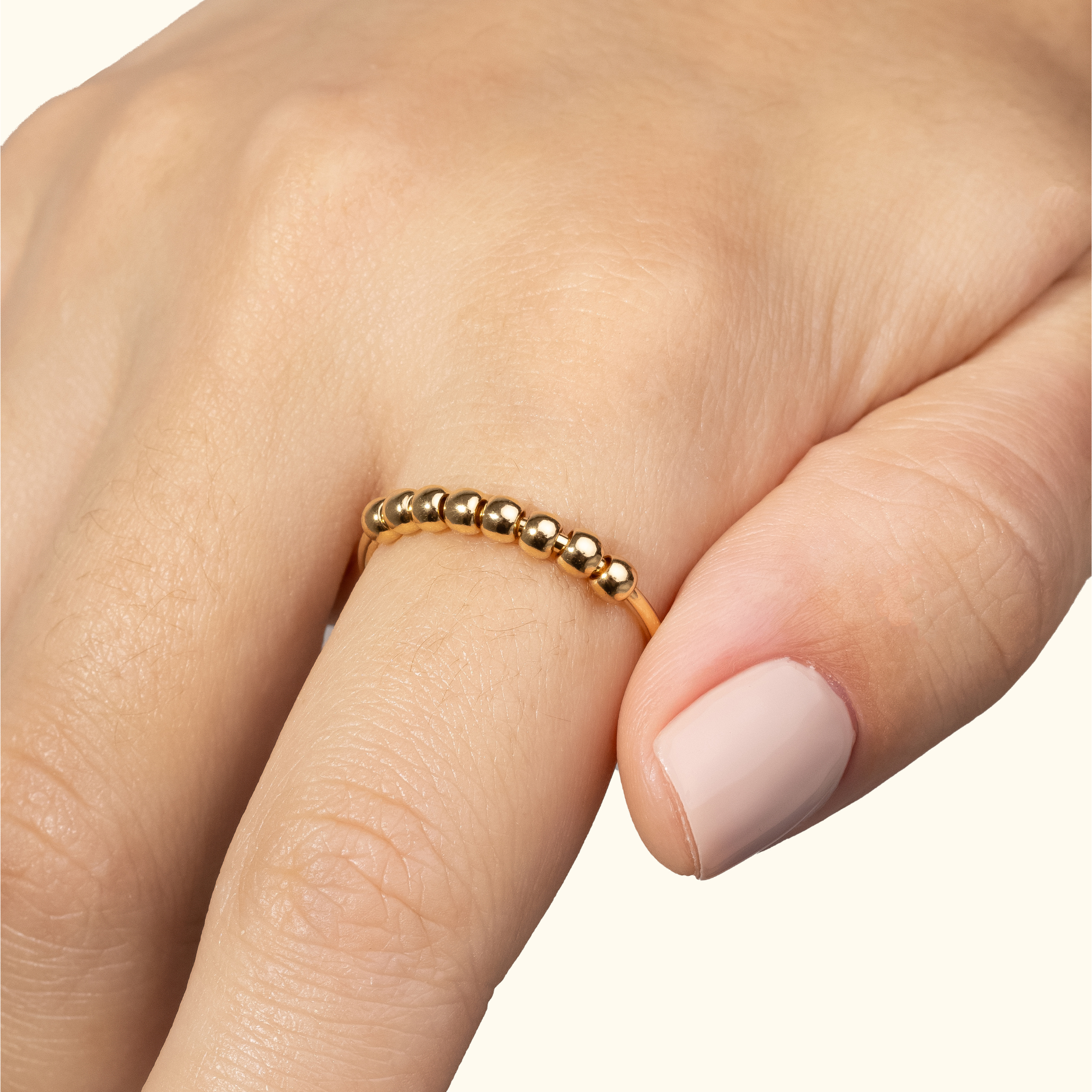 Lullie - Wholesale Band/Stacked Ring - Anxiety Ring - The Chill Slim+ Ring2