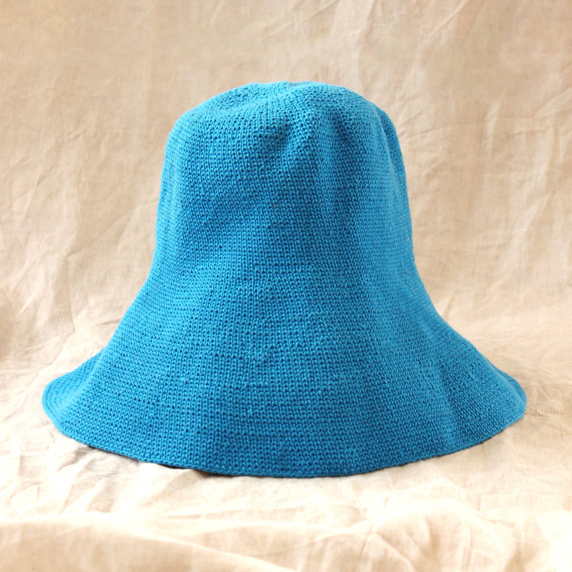Brunna Co - Venta al por mayor Gorro estilo pescador - Mujer - BLOOM - Sombrero de ganchillo, color azul mosaico3