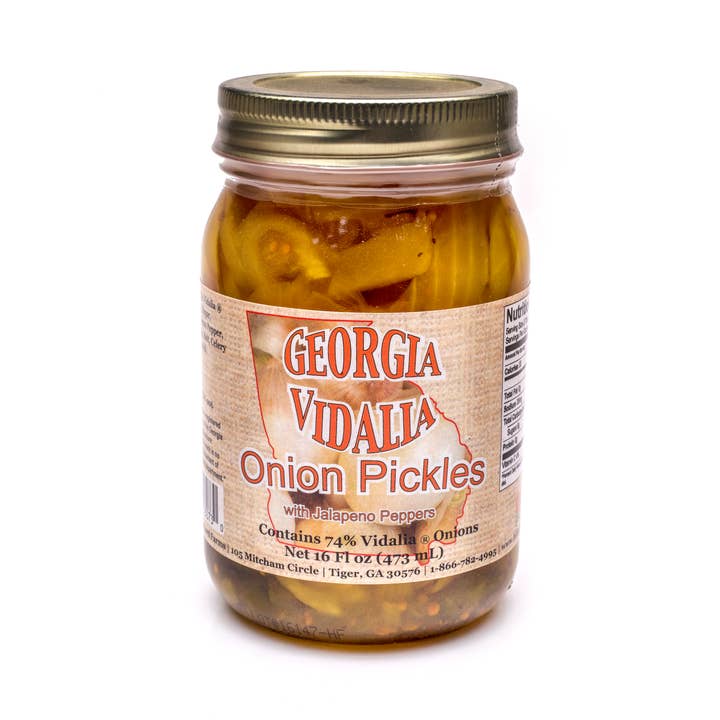 Vidalia Onion Pickles for wholesale by Hillside Orchard Farms