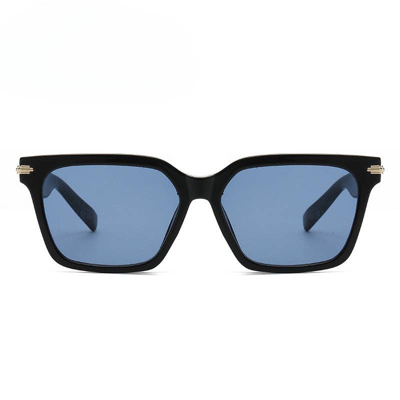 WoodWristCo - Wholesale Sunglasses - Women's - Fashion Square Frame Leopard Print Sunglasses1