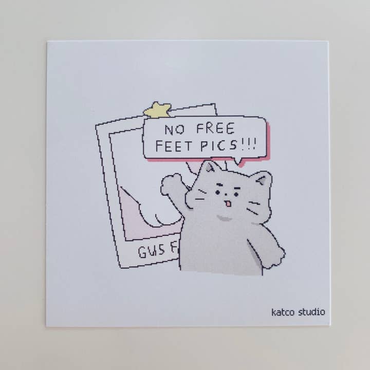 Katco Studio - Wholesale Art Print - Cute Cat Prints9