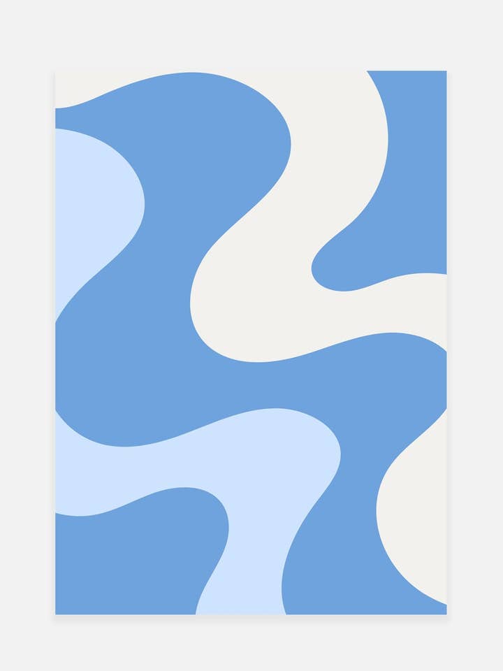 Waves Print for wholesale by Noonstead