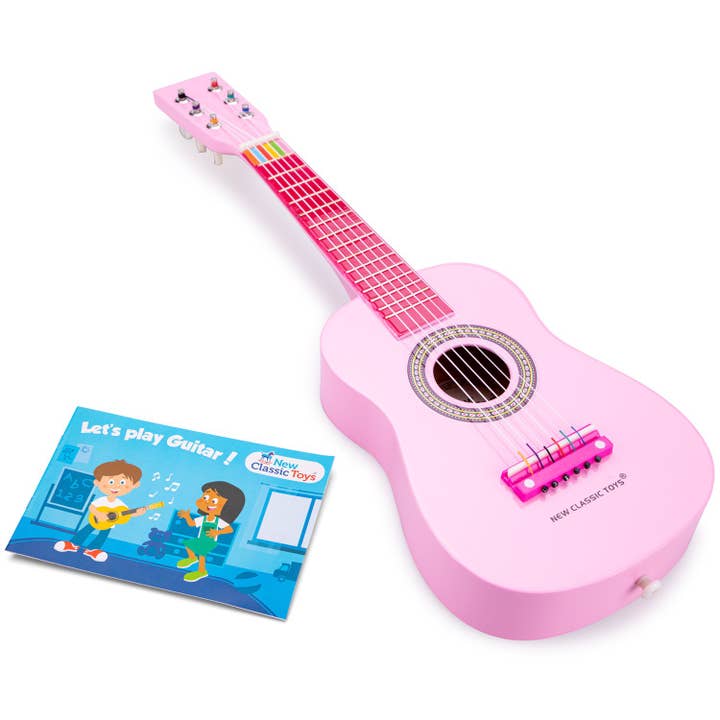 Guitar - Pink for wholesale by New Classic Toys EU