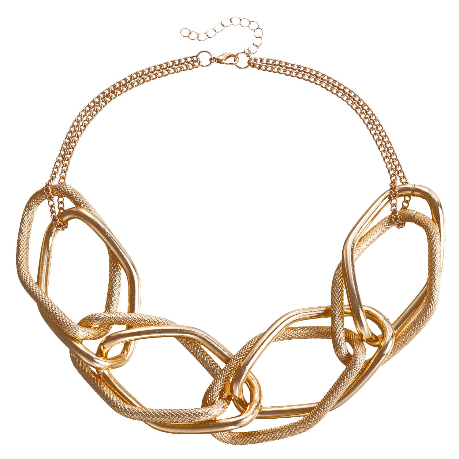 Gemscape UK – wholesale Choker/collar – Chunky Choker Gold Necklace Women Fashion Trendy Statement5