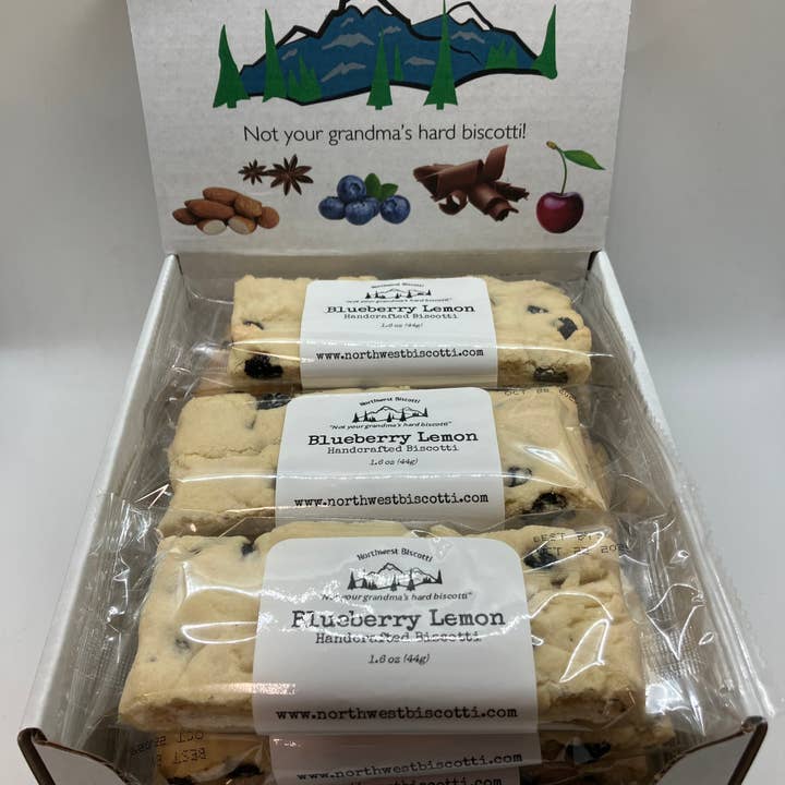 Northwest Biscotti, LLC – wholesale Kakor – Blåbär Citron Biscotti