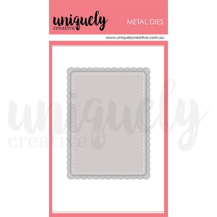 Stitched Rounded Corner Die *Included in Kit for wholesale by Uniquely Creative