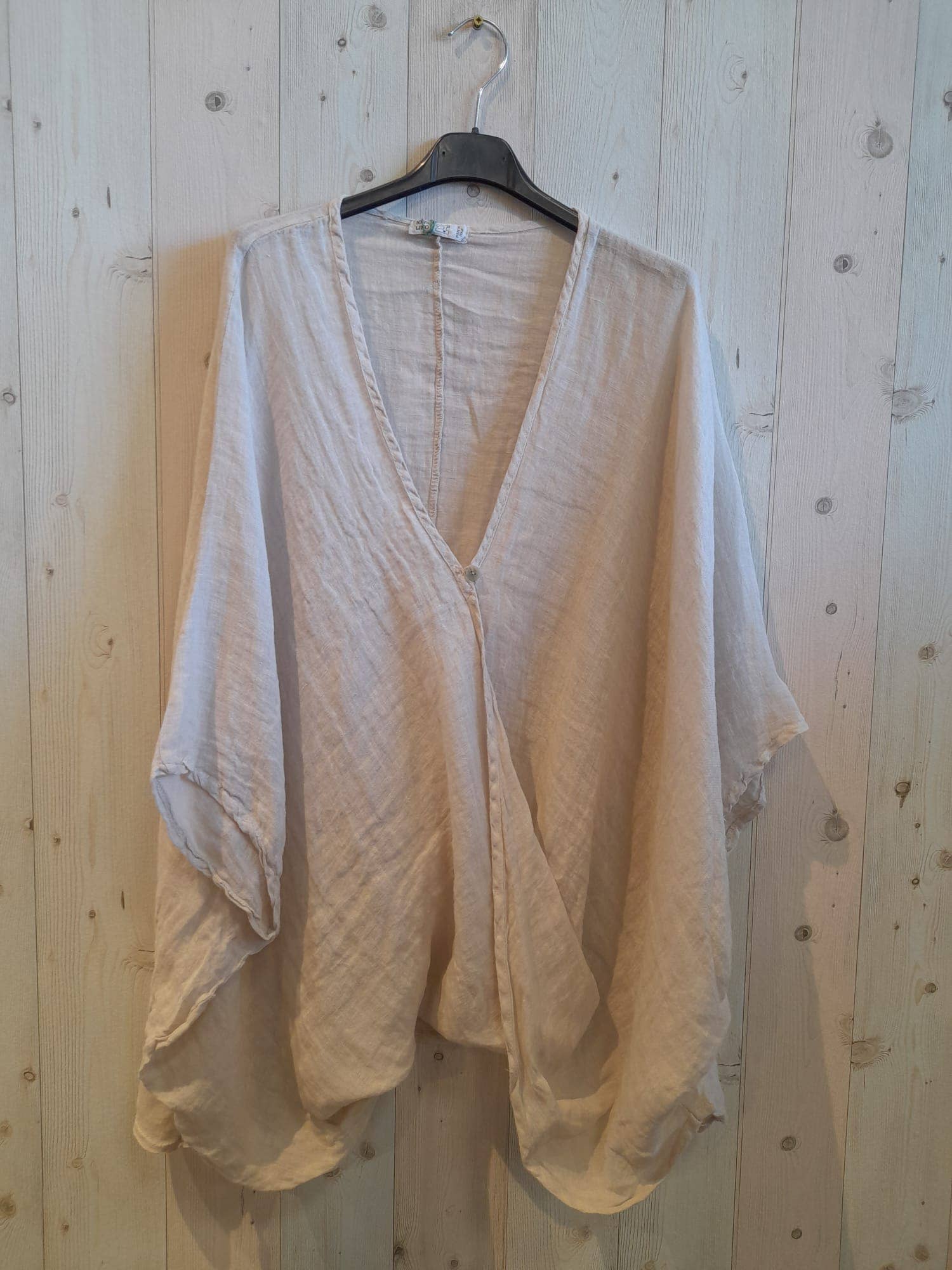 Linen & More – Engroshandel Bluse - Dame – Oversize bluse i 100 % hør9