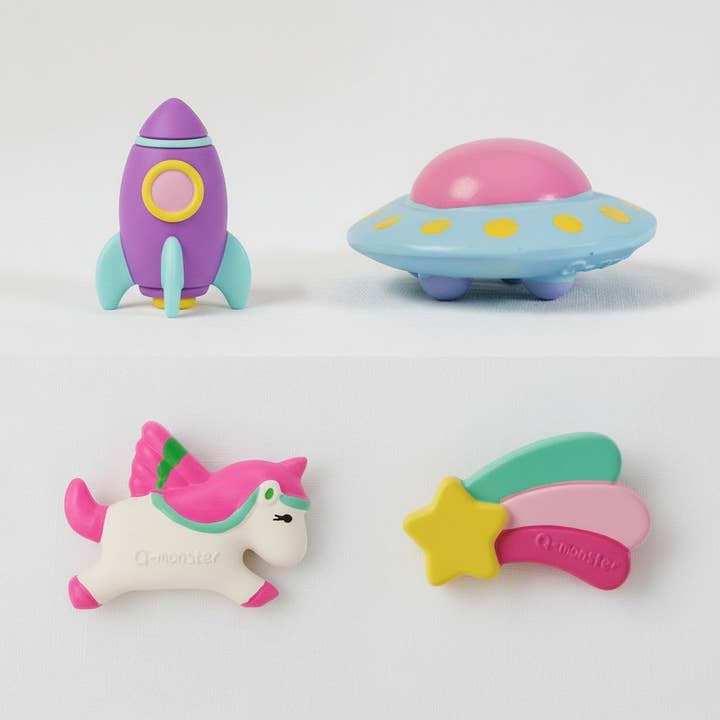 Juguete interactivo de peluche con forma de cohete para perros para venta al por mayor de kapeit