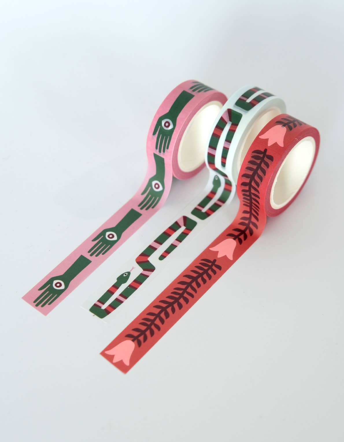 Idlewild Co. - Wholesale Washi Tape - Folk Art Prints Washi Tape, Set of 3 1