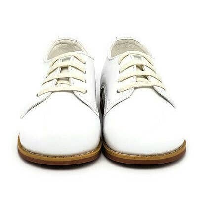 Marchettes classiques - Dessus bas blanc pour la vente par Tippy Tot Shoes