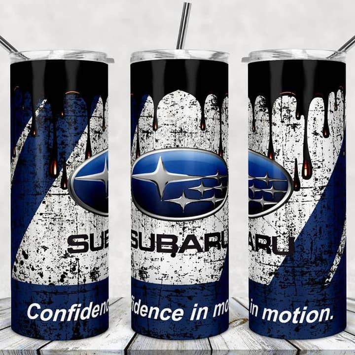 Blue Outback 20oz Skinny Tumbler for wholesale by WST Wholesale