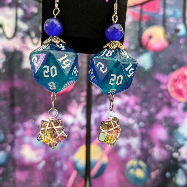 Melody's Menageries (Critical Crystals) - Wholesale Jewelry Set - Dice earring wholesale box41