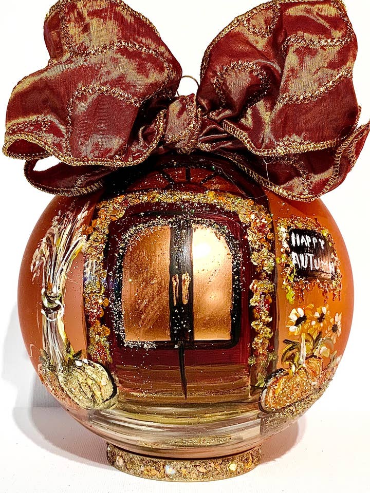 6" HAPPY AUTUMN ENTRANCE for wholesale by Natalie Sarabella LLC