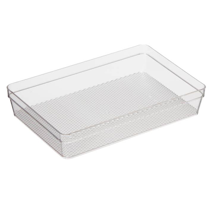 Schubladen-Organizer - Klar (15,88 cm x 23,5 cm x 5,08 cm) für den Großhandel von Oggi