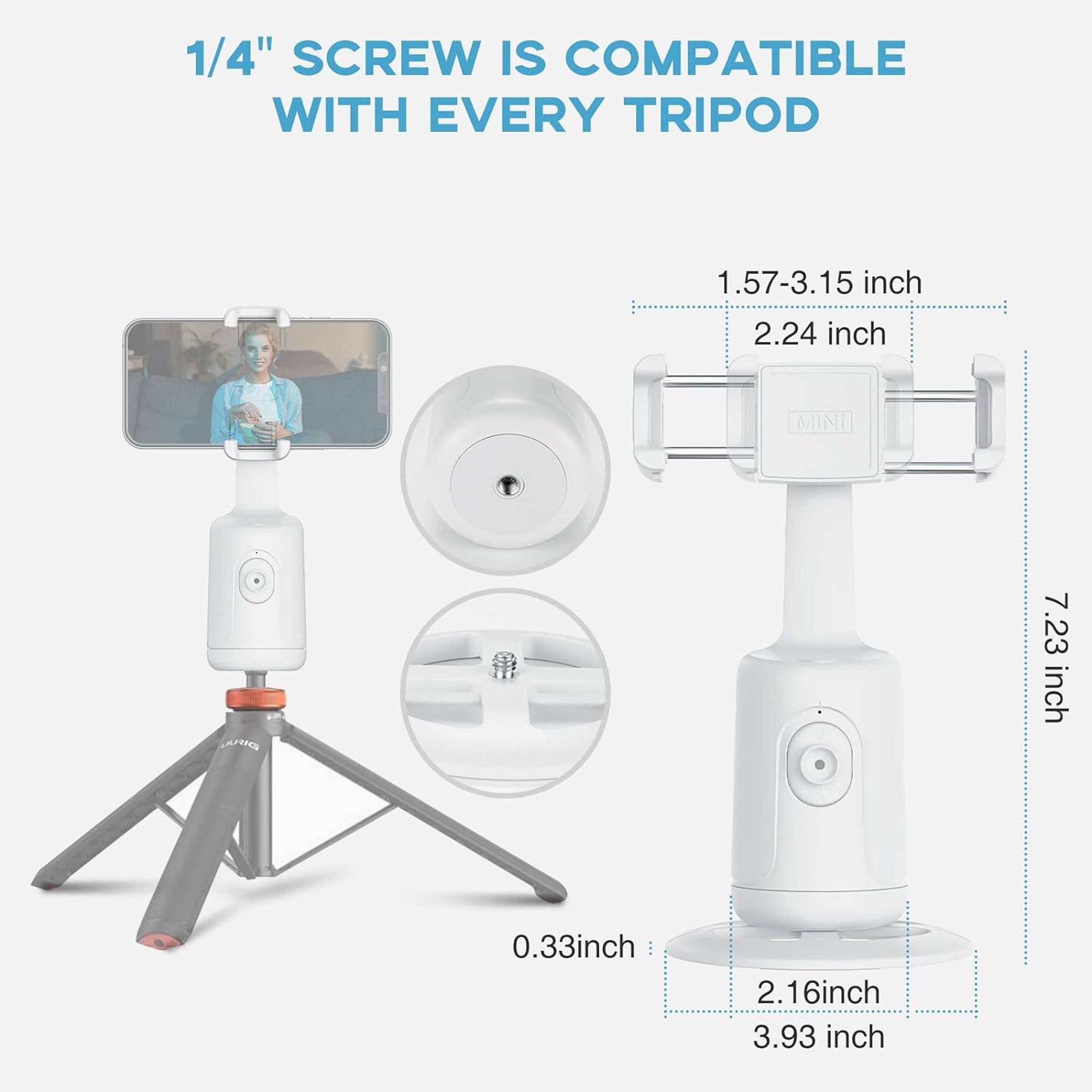 GulleeGadgets - Vendita all'ingrosso Bastone per selfie - Bastoncini per selfie con rilevamento automatico del viso con rotazione a 360°6