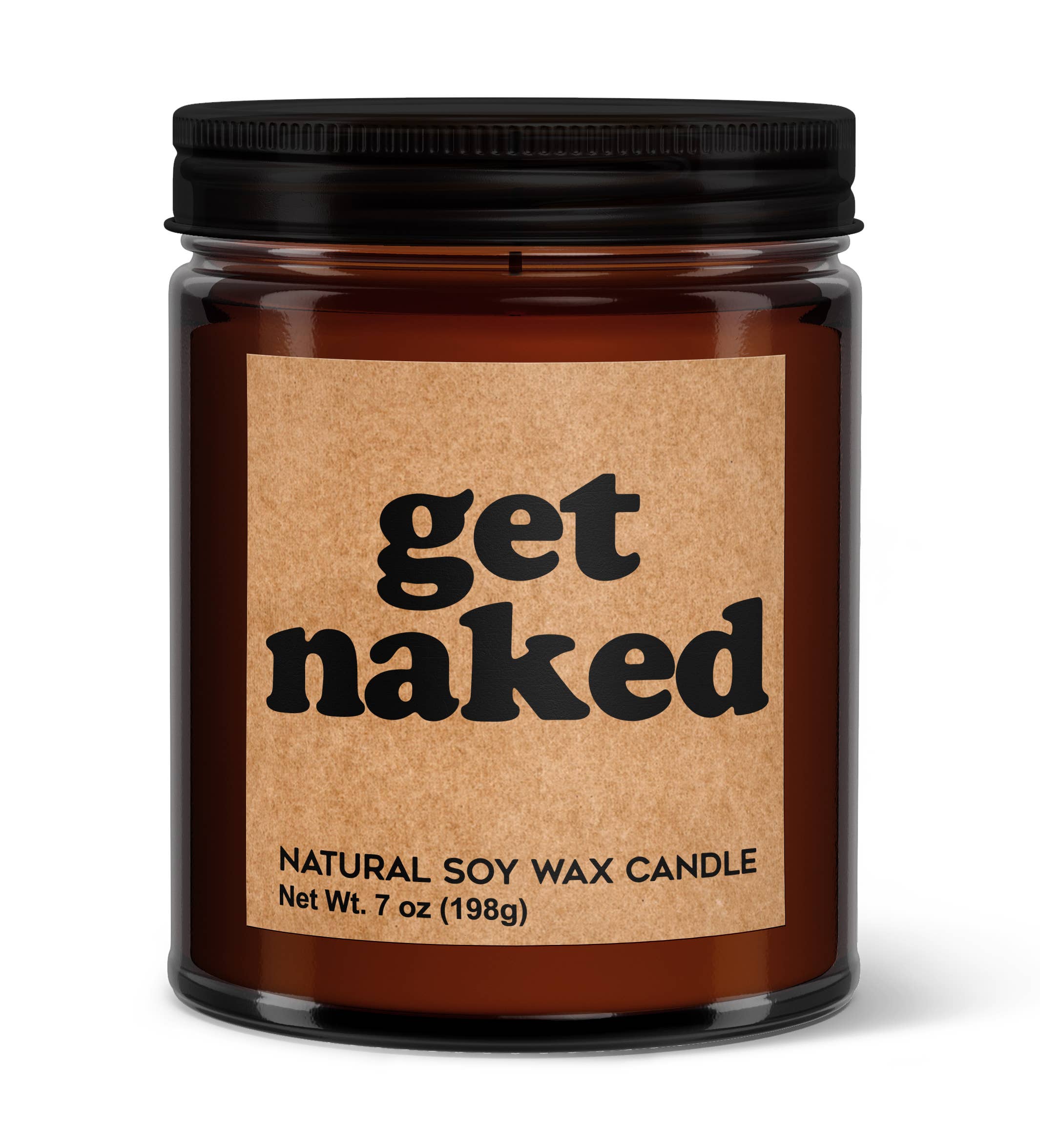 Wi-Wear - Wholesale Jar/Filled Candle - Get Naked Soy Candle - Votive Soy Candle