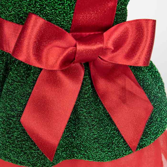 Green Funny Christmas Gift Dog Dress for wholesale on Faire