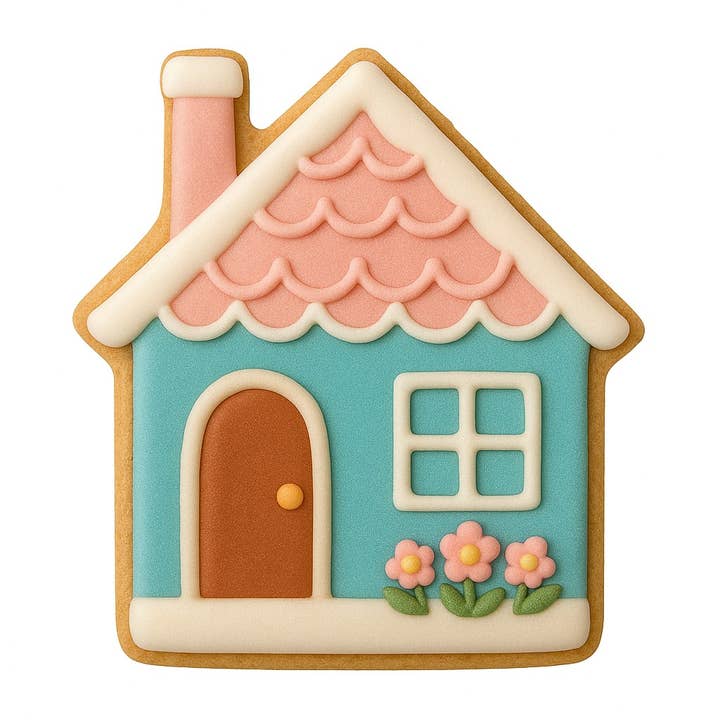 The Cookie Cutter Shop - Wholesale Cookie Cutter - Mini Gingerbread House 1.5 inch Cookie Cutter2