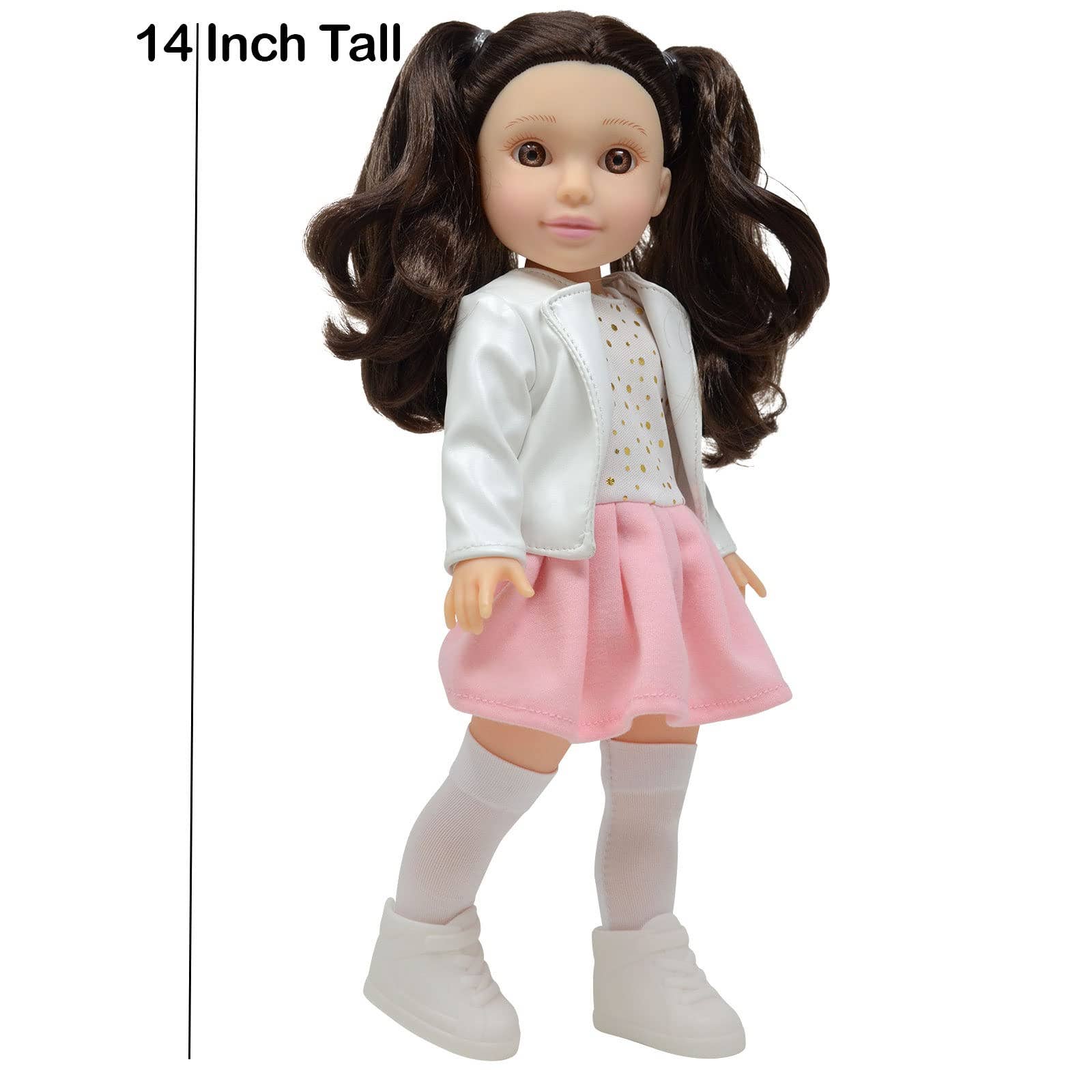 The New York Doll Collection - Wholesale Doll - Kids - Glamour Girlz 14" Poseable Fashion Doll4