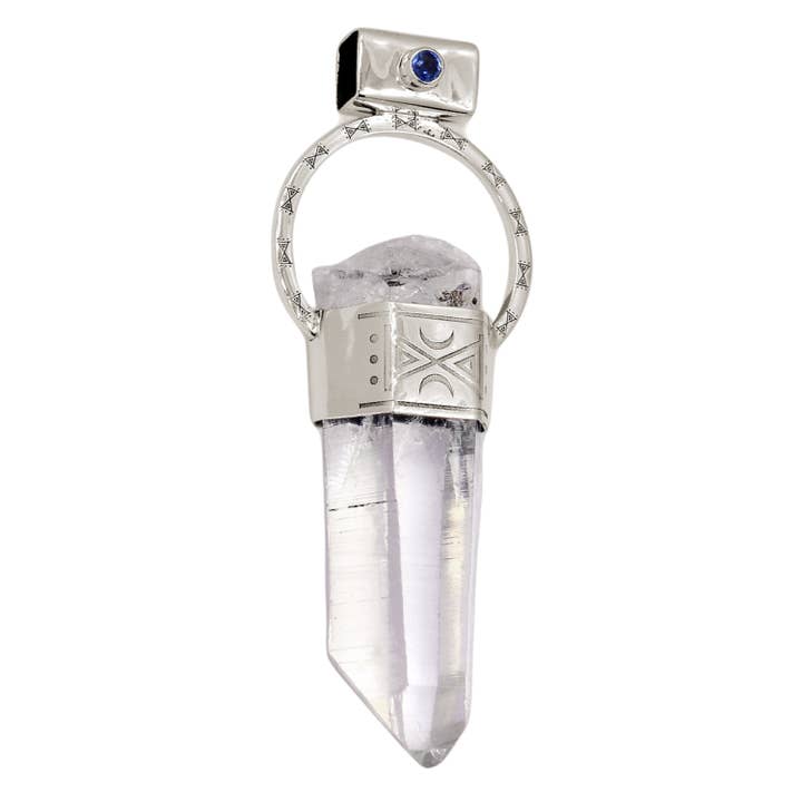 Esprit Creations - Wholesale Pendant/Charm Necklace - Lemurian Crystal Spirit Warrior Unisex Pendant