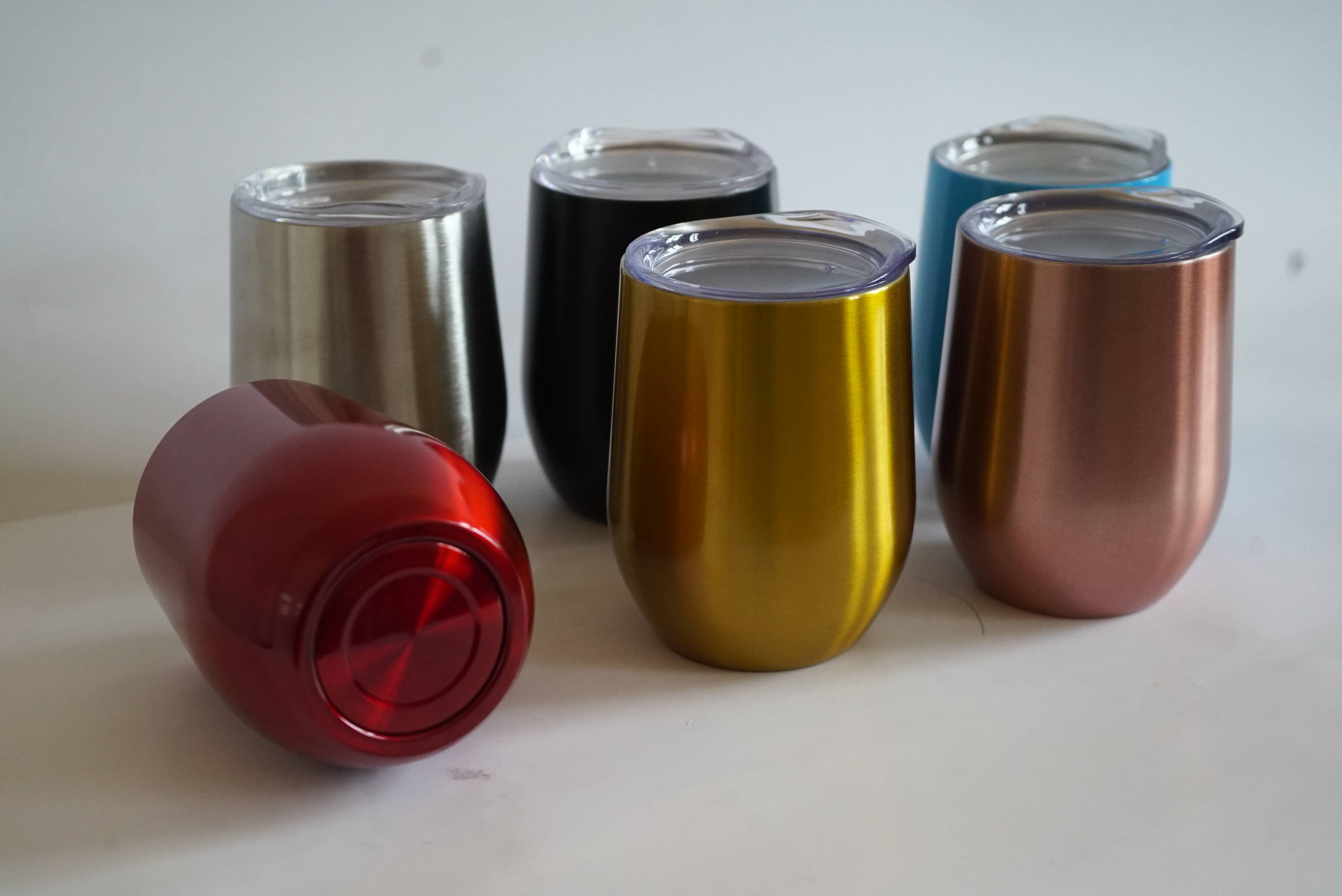 re-YOUse - Wholesale Insulated Mug/Tumbler - Stainless steel wine cup red2