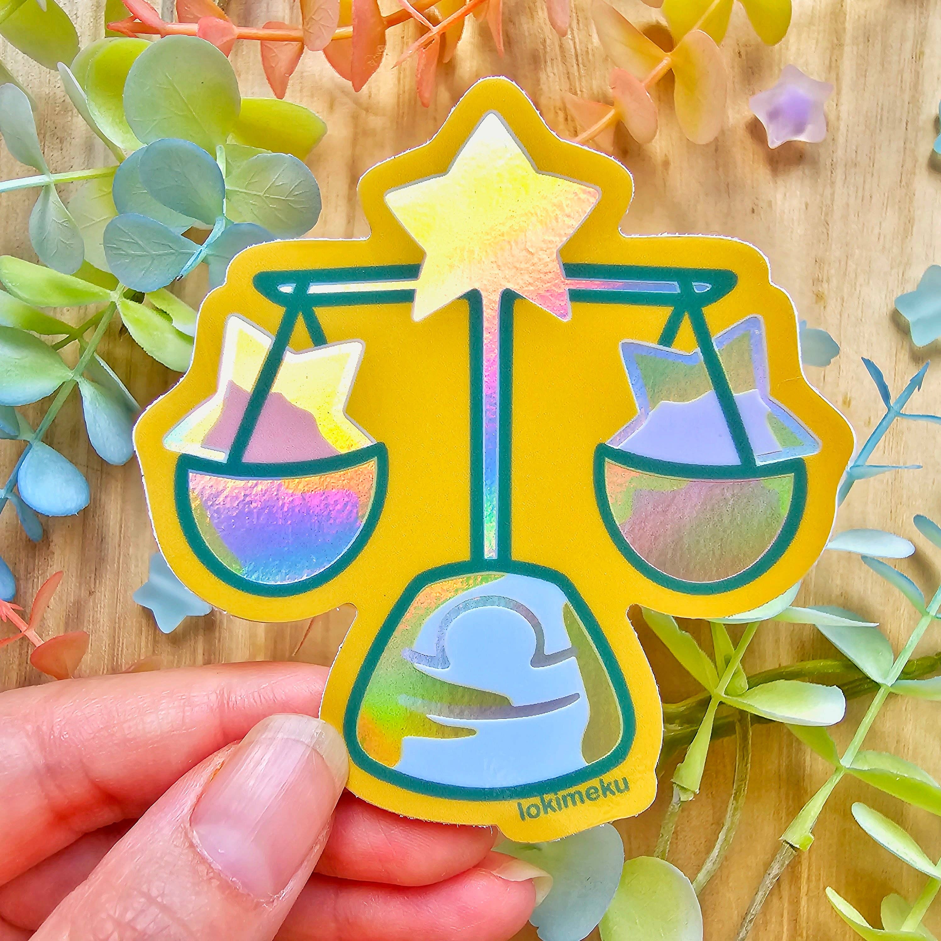 Lokimeku - Vendita all'ingrosso Adesivo - Serie Zodiac | ADESIVI HOLO IN VINILE6