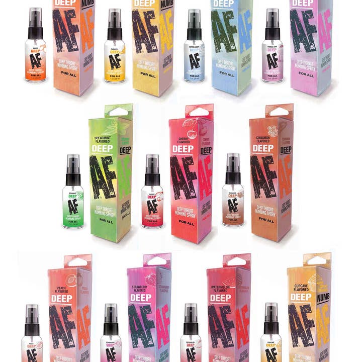 Little Genie Productions - Wholesale Throat Spray - Deep AF Deep Throat Numbing Spray- Cherry1