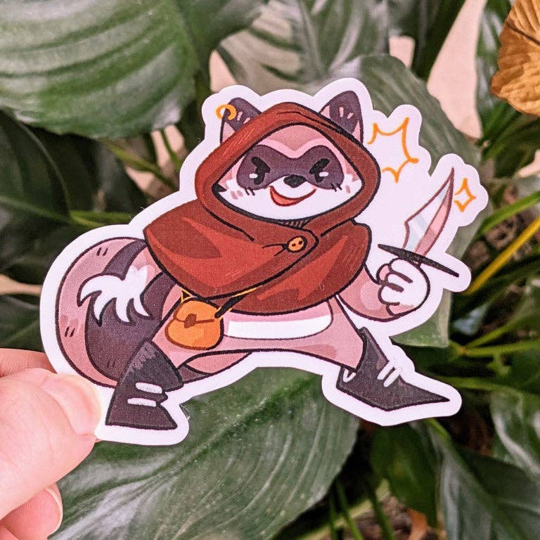 Milky Tomato - Wholesale Sticker - D&D Raccoon Stickers!3