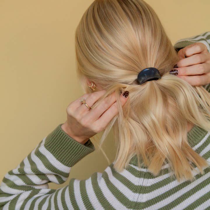 Shop Andi - Wholesale Hair Tie - Charcoal Ponytail Cuff0