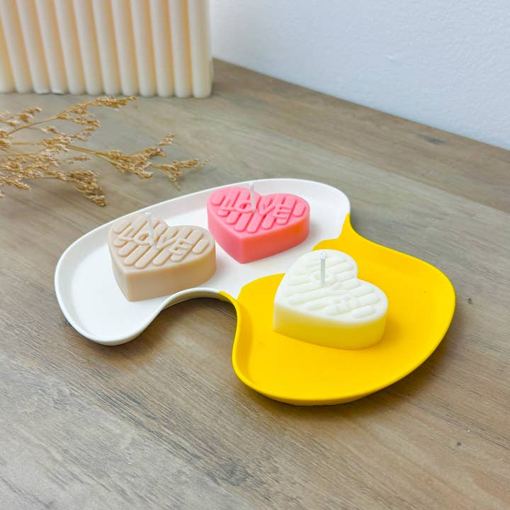 Eli and Things - Wholesale Novelty candle - Love Heart Tealight Candles - Wedding Favour Heart Candles3