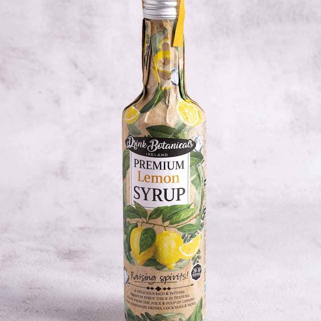 Drink Botanicals Ireland – Engroshandel Cocktailmix/sirup – Premium Lemon Sirup 500ml - Drik Botanicals Danmark