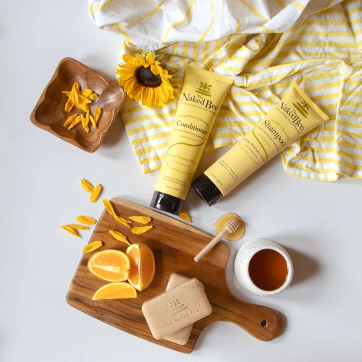 The Naked Bee - Wholesale Hair Conditioner - 8 oz. Orange Blossom Honey Weightless Hydrating Conditioner1