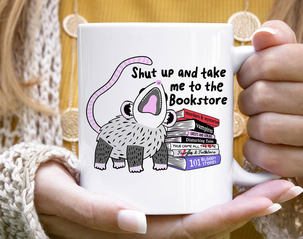 House Of Rodan - Vendita all'ingrosso Tazza - Zitto e portami in libreria - Tazza per amanti dei libri0