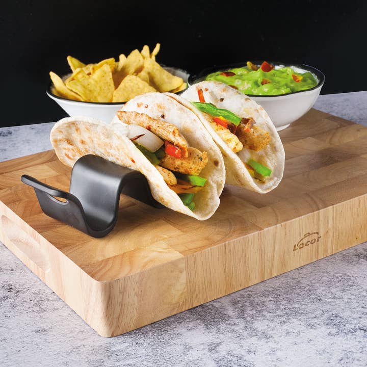 SUPPORT FOR 2-3 MELAMINE TACOS BLACK for wholesale by LACOR MENAJE PROFESIONAL S.L.