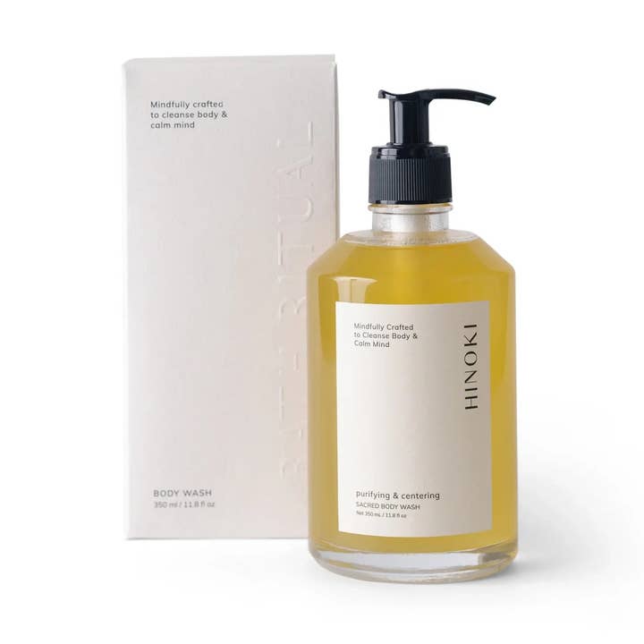 Hinoki Sacred Body Wash - Purifying & Centering for wholesale by Cedar and Myrrh