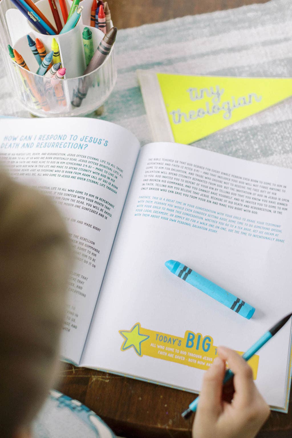 Tiny Theologians - Wholesale Religion Book - Baptism for Kids! Workbook22