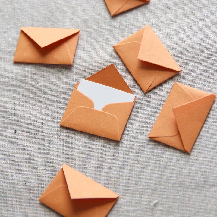 Pumpkin Tiny Love Notes for wholesale by Lemon Drop Papers, Inc.