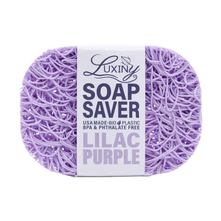Soap Saver | Lilac Purple | Soap Rest | eco-friendly for wholesale by Luxiny Products - Luxurious Bath and Body