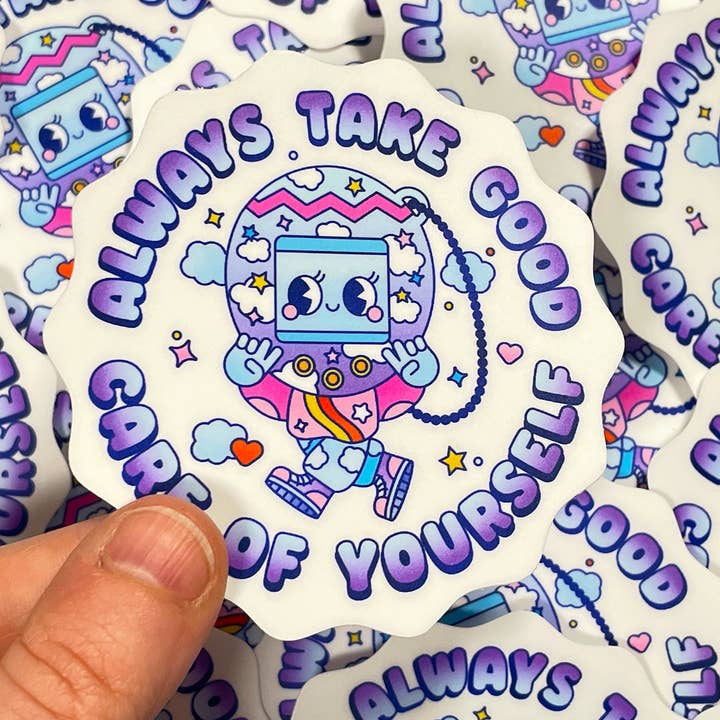 Kidnichols - Wholesale Sticker - Always Take Good Care Of Yourself Glossy Vinyl Sticker | Sel4