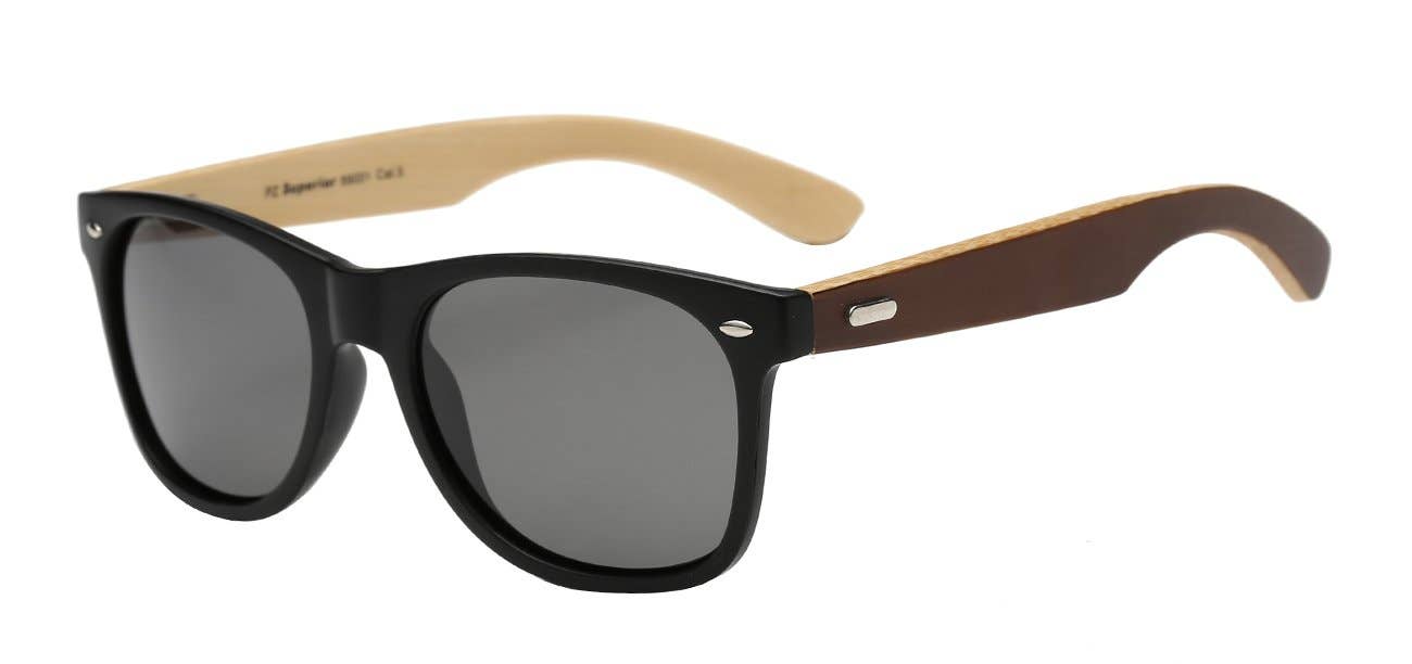 Luna Sunglasses - Vendita all'ingrosso Occhiali da sole - Unisex - Occhiali da sole unisex in bambù con lenti polarizzate8