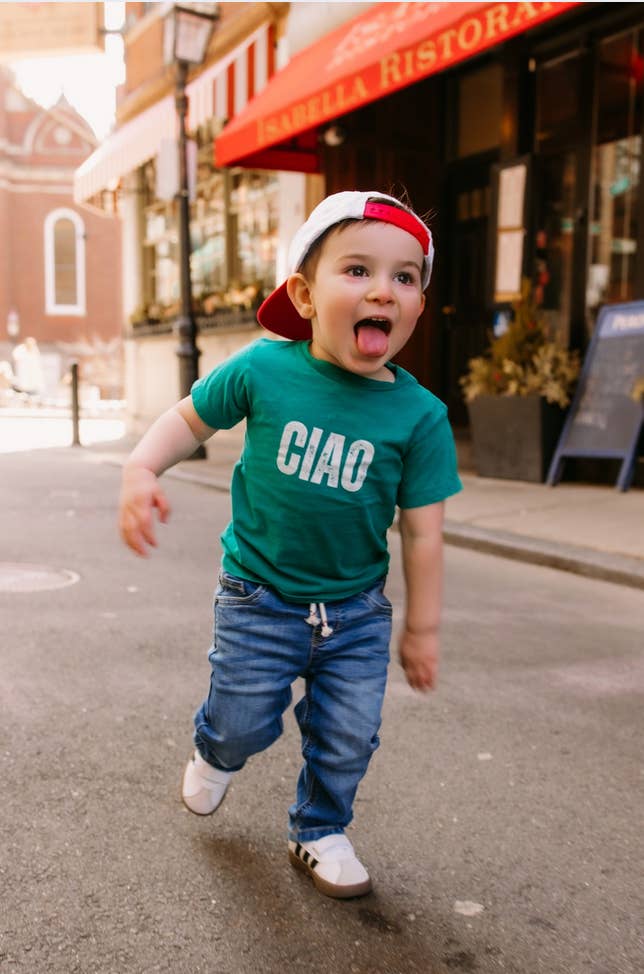 Grace + Bo - Wholesale Screen Printed T-Shirt - Kids - CIAO Toddler Tee