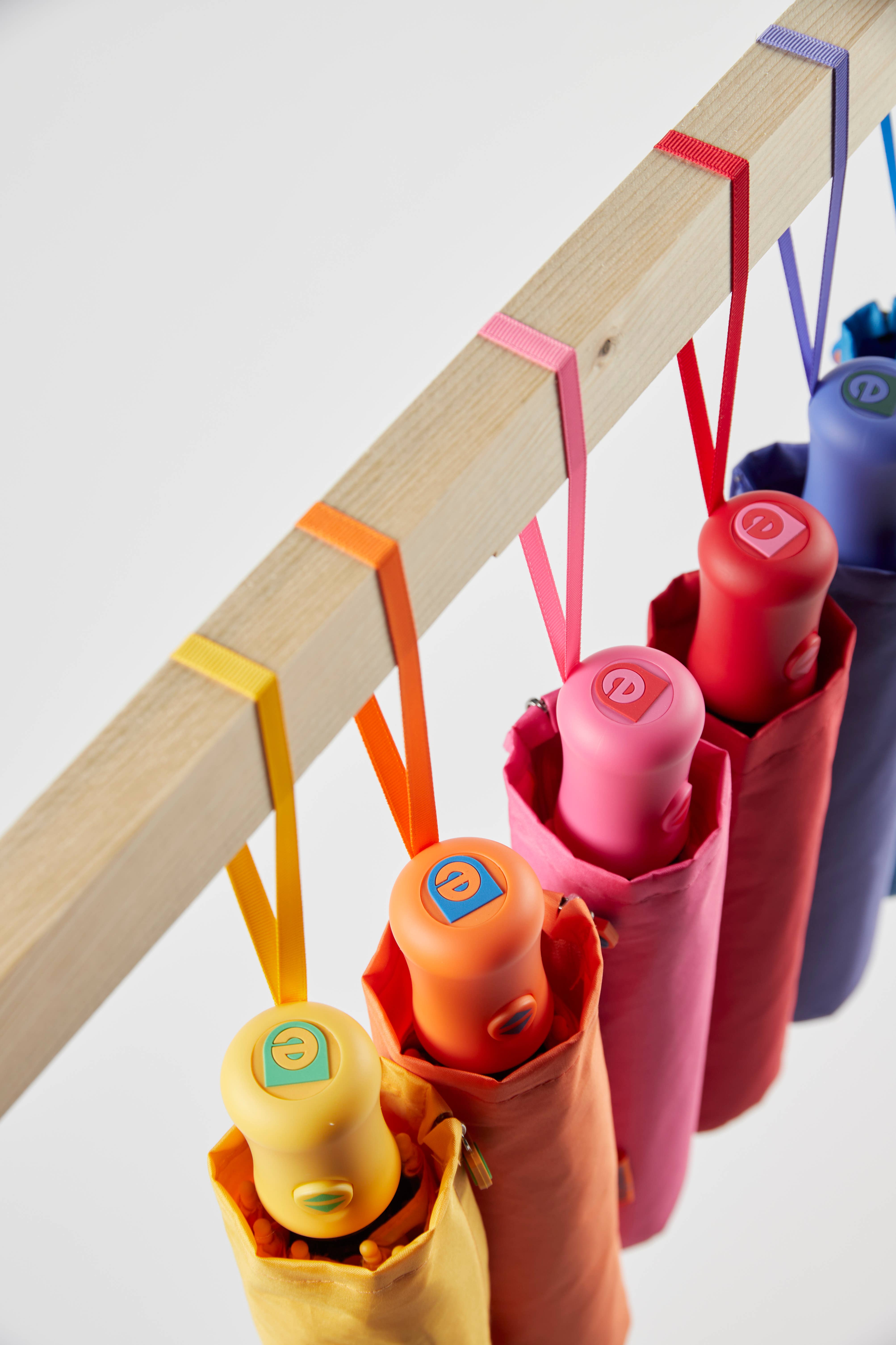 Ezpeleta - Vente Parapluie – unisexe - Parapluie à ouverture/fermeture automatique EZPELETA BASIC - Tissu recyclé3