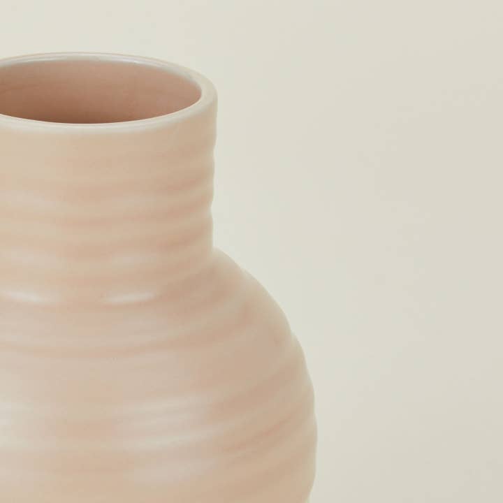 Hawkins New York - Wholesale Vase - ESSENTIAL CERAMIC VASE - BLUSH