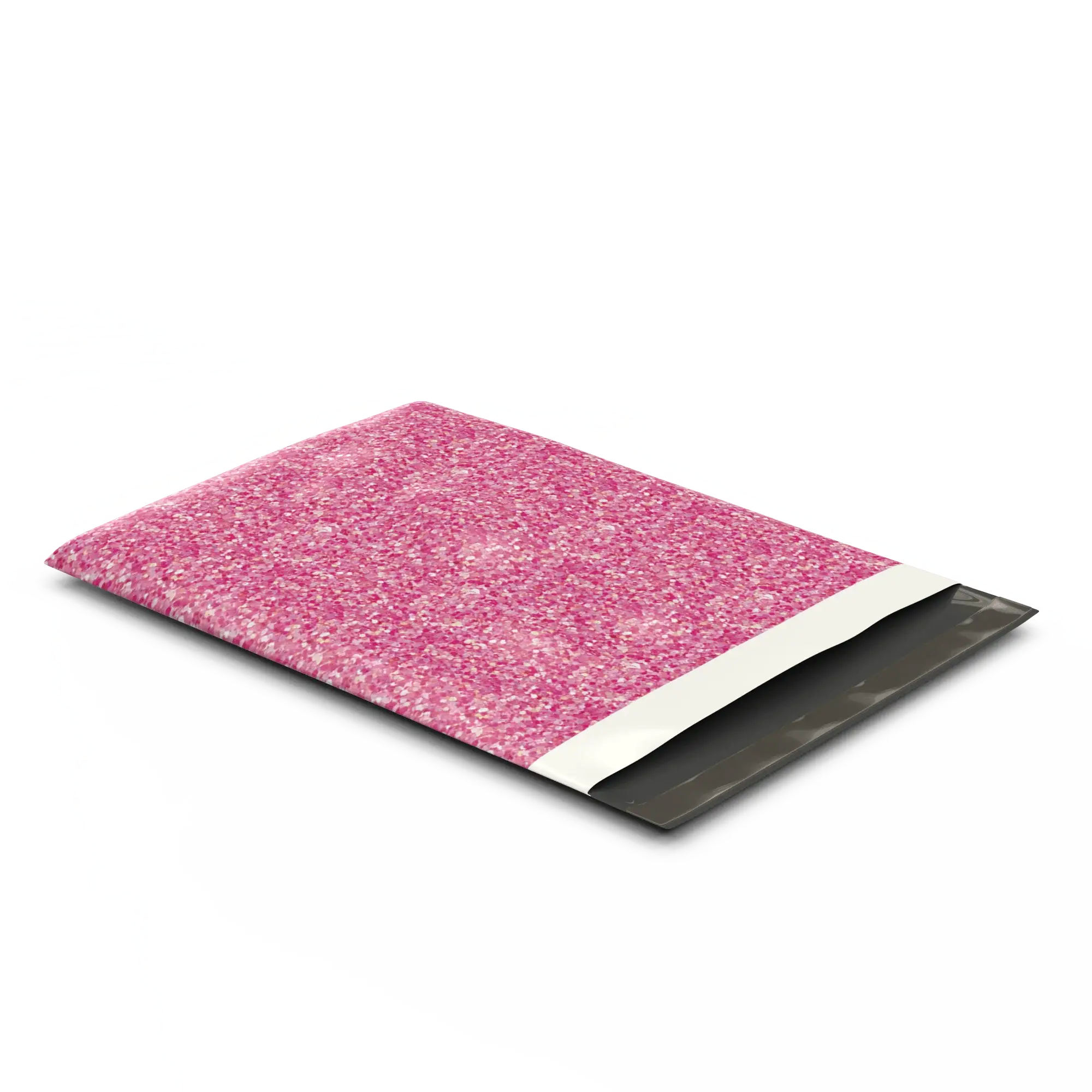 Eleven Fashion - Vendita all'ingrosso Buste - Buste spedizione in polietilene con stampa designer rosa confetto 10x13 pollici (25,4x33 cm)1