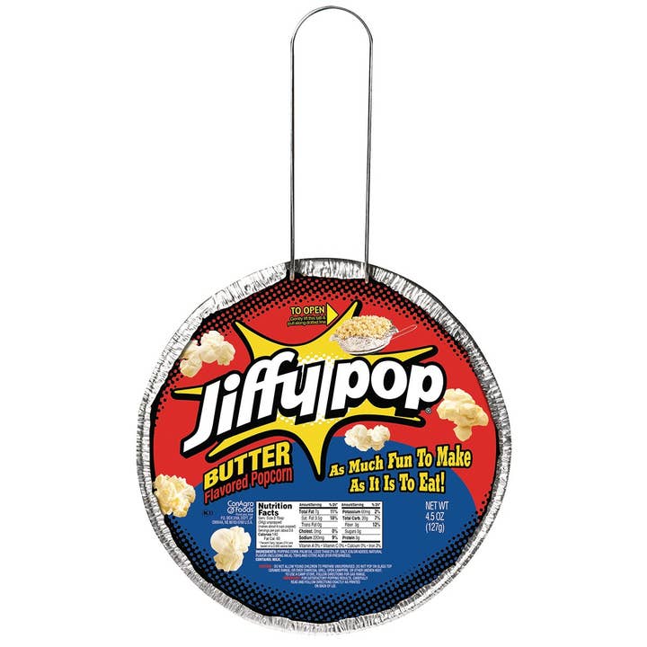 Grandpa Joe's Candy Shop - Wholesale Popcorn - Jiffy Pop 4.5oz, 12ct0