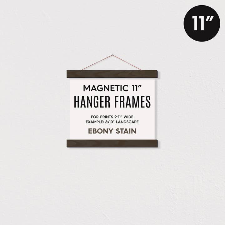 Hanger Frames - Venta al por mayor Marcos de fotos - Marco magnético para póster de 11" para impresión horizontal de 8 x 10 cm2