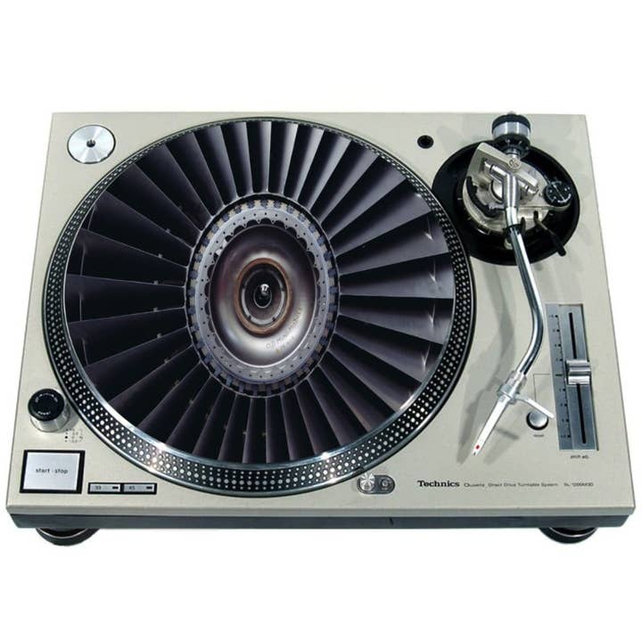 Phatmatz - Wholesale Music Accessory - Slipmat 12"/ 7" for Record Players - Jet Rotor