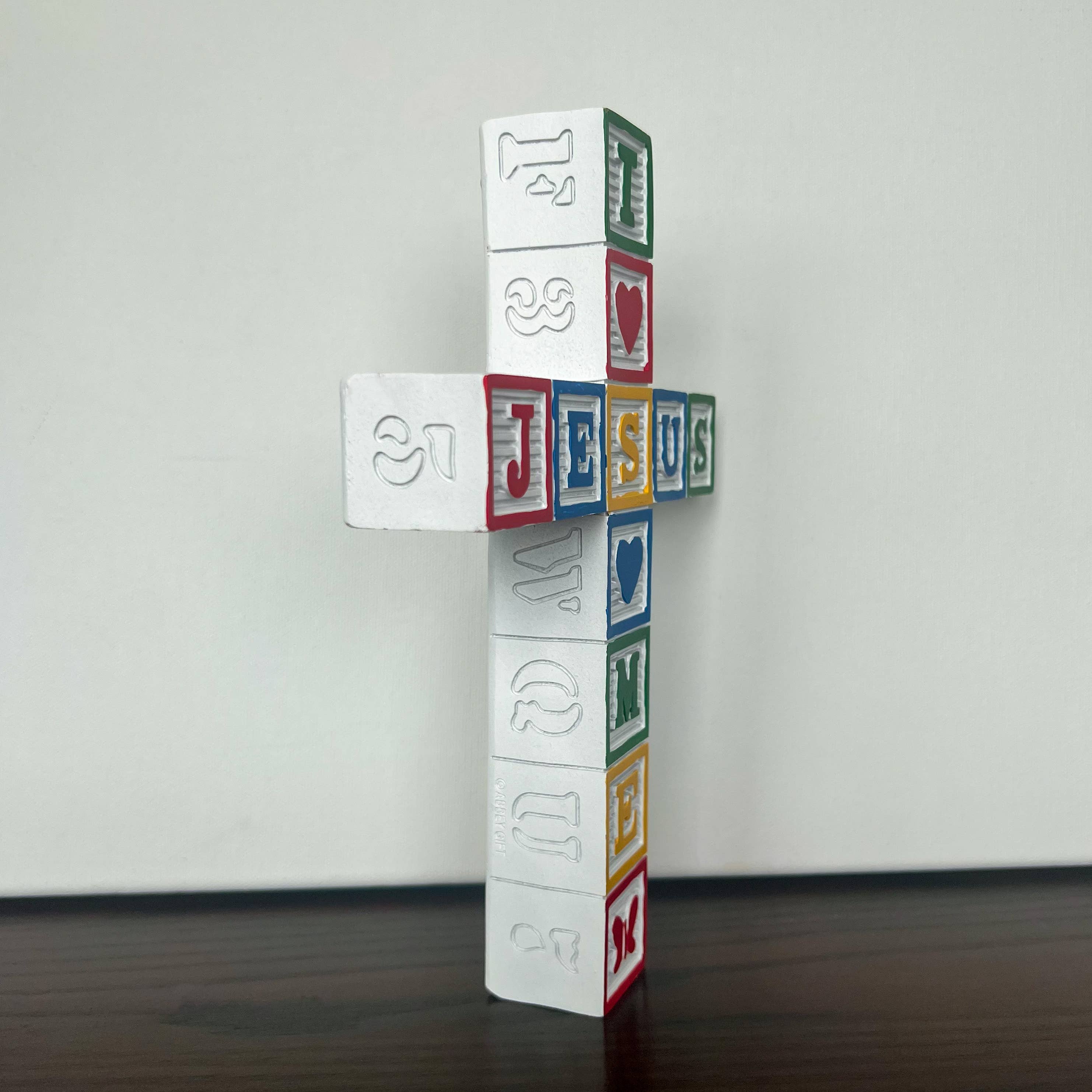 Abbey + CA Gift - Wholesale Wall Cross - Baby Block Wall Cross2