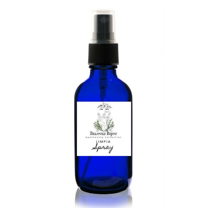 Limpia Liquid Smudge Spray for wholesale by Beloved Bijou Adornments and Apothecary