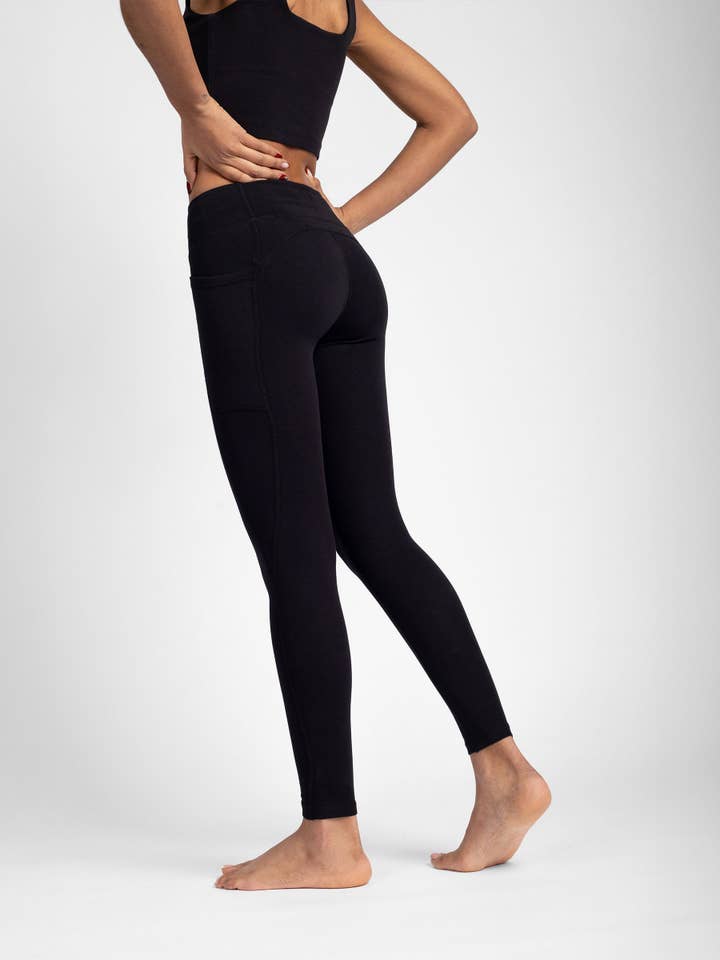 Happy Earth - Wholesale Athletic/Lounge Leggings - Women's - PlantTec™ Organic Leggings | Eclipse